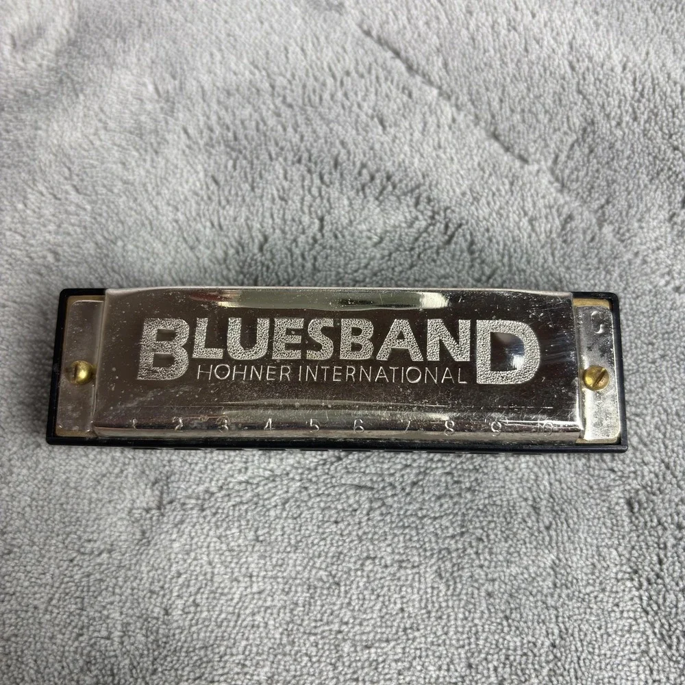Hohner Bluesband Harmonica Blues Harp Key of C 10 Hole Mouth Organ International